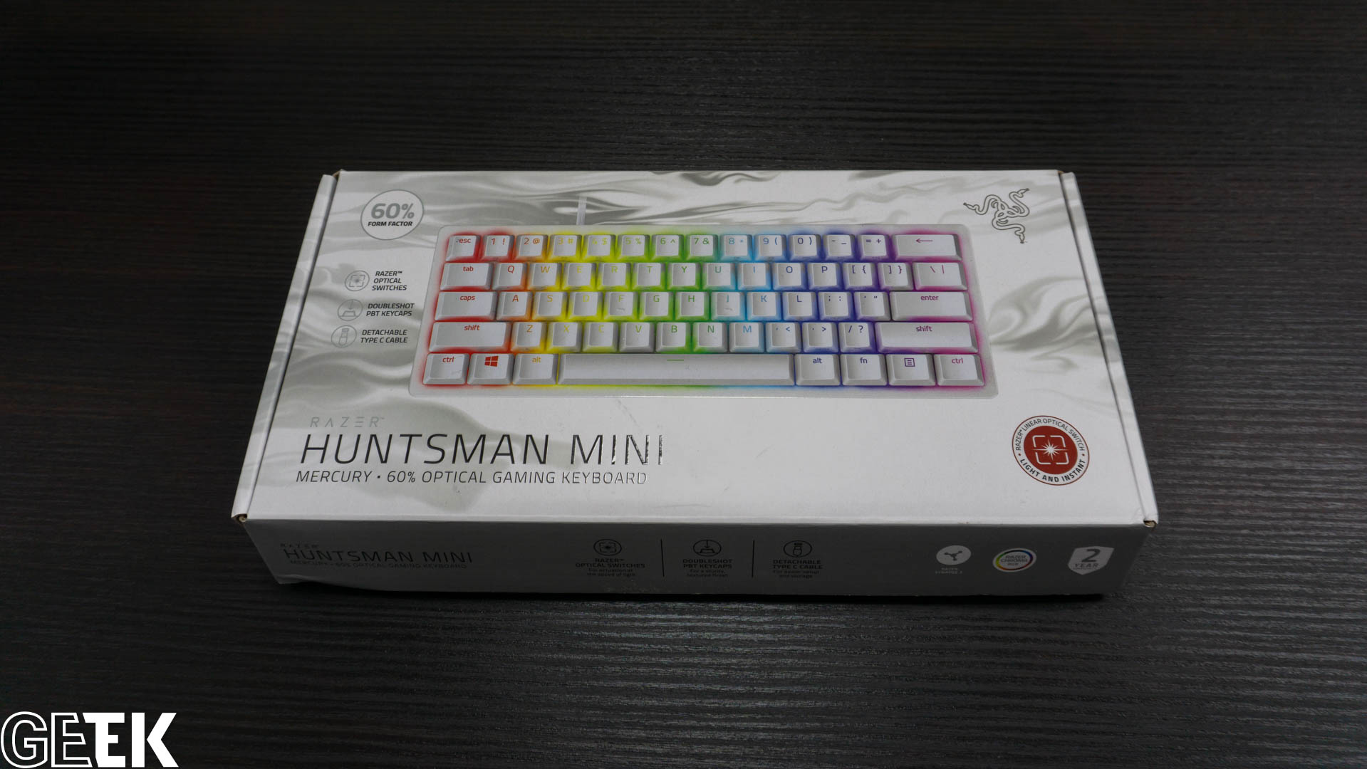 Review Razer Huntsman mini GetGeek