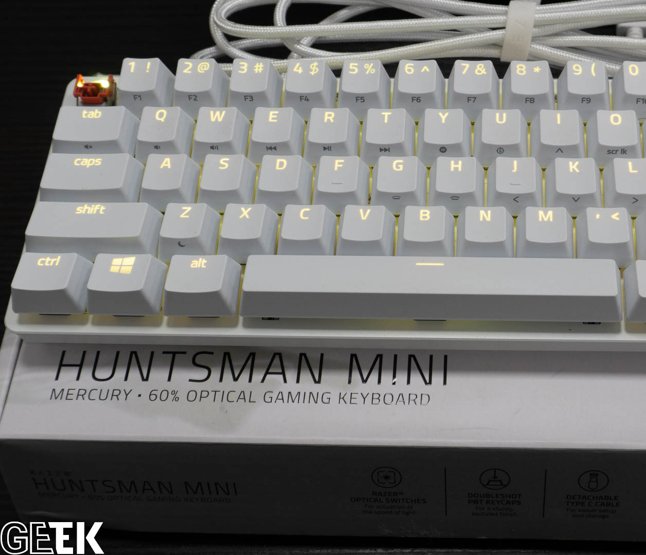 Review Razer Huntsman mini GetGeek