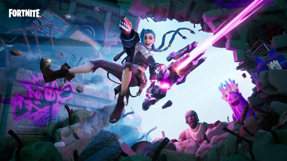Jinx din League of Legends este noul skin din Fortnite