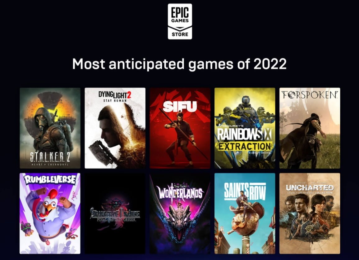 Epic Games Store a oferit aproape un miliard de jocuri gratis in 2021