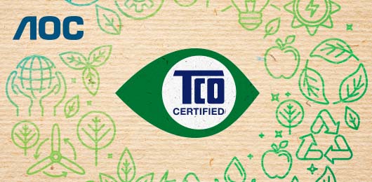 AOC ofera modele cu certificare TCO Certified 9