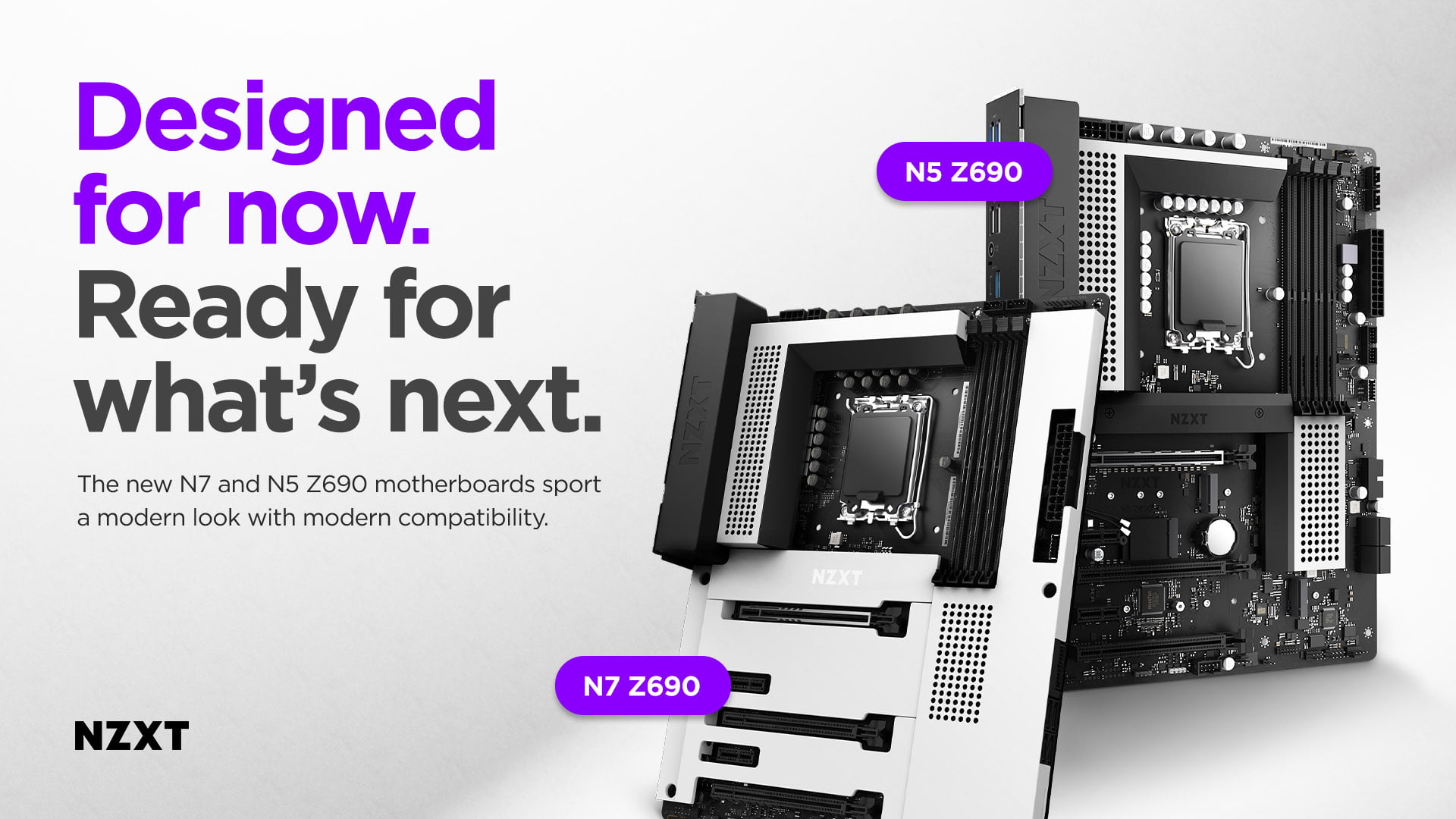 NZXT lanseaza placile de baza N7 & N5 Z690 pentru a 12-a generatie de Intel CPU