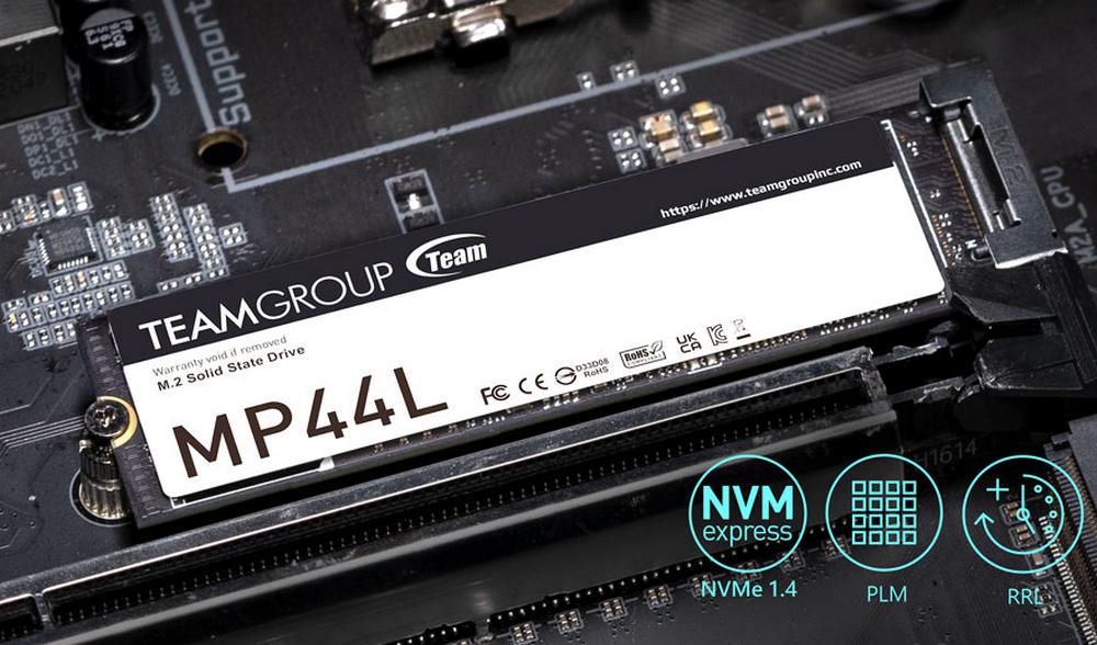 Teamgroup MP44L M.2 PCIe 4.0 este primul SSD cu grafen pentru a disipa caldura